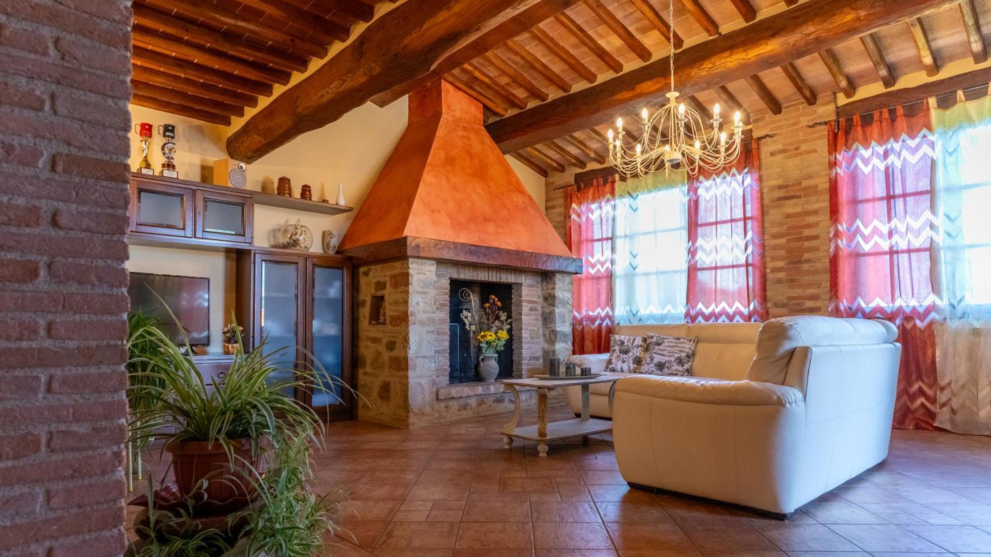 Podere Le Fonti Apartment Poggibonsi Luaran gambar